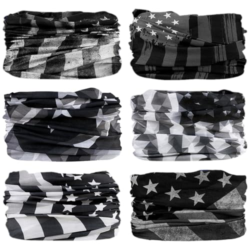 Image of Neck Gaiter for Men Women Headwear Bandana Head Wrap Face Scarf Mask Cover Warmer Balaclava-Seamless & Versatile
