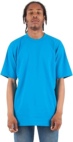 Shaka Wear Adult 7.5 oz., Max Heavyweight T-Shirt 5XL HUNTER GREEN