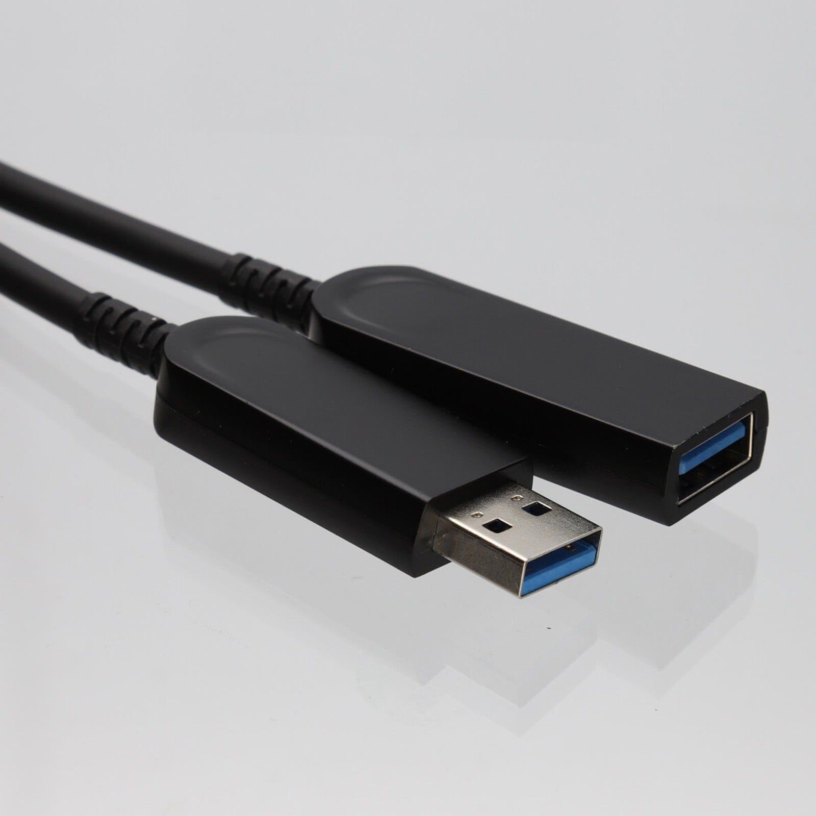 kenable Long câble d'extension AOC USB 3.0 type A mâle vers femelle - 10 m