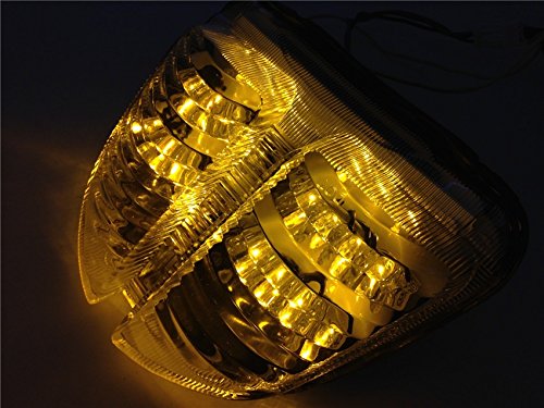 SMT- Led Tail Light Brake Light Compatible With 2006 2007 Suzuki Gsxr 600 Gsx R600 750 Gsx R750 Clear [B075CX7T98]