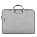 Laptop Tasche Aktentasche Tragetasche Ultrabook Stoßfestes Schutzhülle Kompatibel 15 Zoll MacBook Pro,12 Zoll,Grau