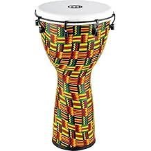 Meinl Percussion Djembe Hand Drum Circle Instrument with Synthetic Shell and Head, Alpine Series NOT Made in China Easy Tuning, ADJ12-SI