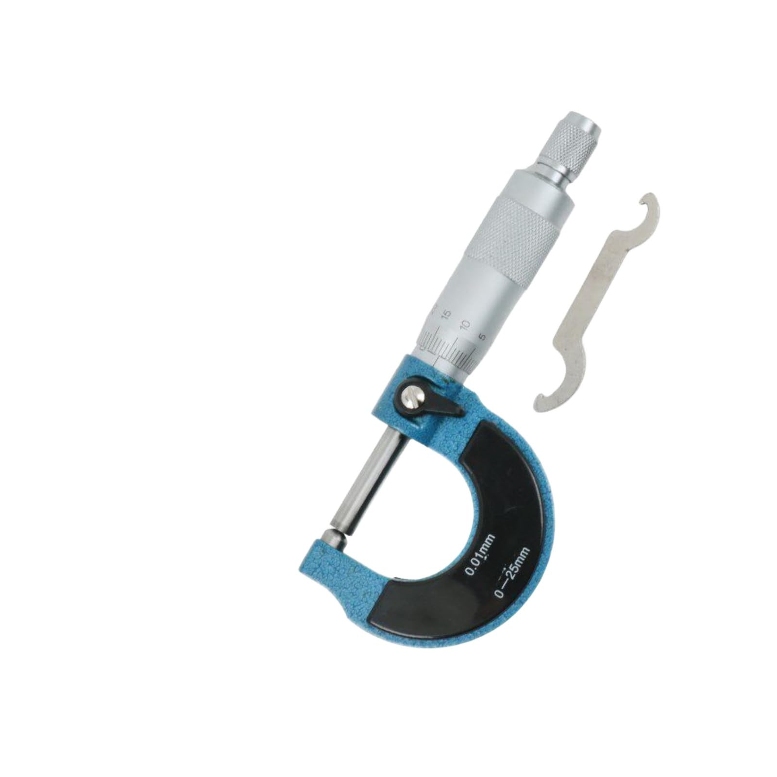 Spessimetro digitale, 0-25-50 mm, Risoluzione 0.001, Punte appuntite(Single Round Ball 0 25mm)