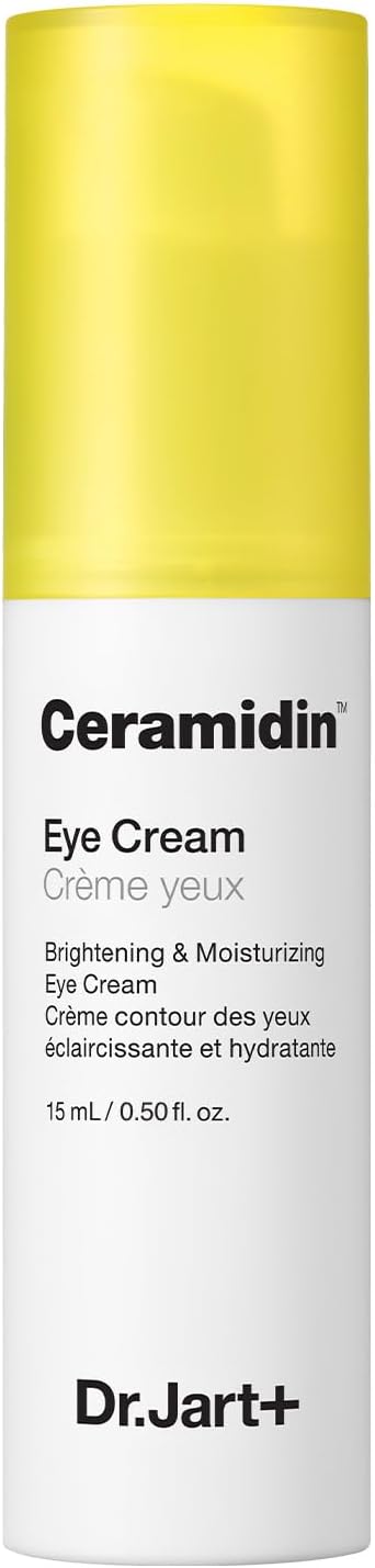 Dr.Jart+ Ceramidin Korean Under Eye Cream with Ceramides and Niacinamide | Korean Skin Care, 0.5 Fl Oz