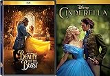 Reality of Princess Live Action Magic Cinderella Disney DVD + The Beauty & The Beast Dreams Come True