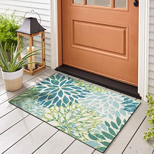 Taleta Sunshine Outdoor Large Rug, Durable Colorful Bubbles Garden Outside Area Rug for Outdoor Lawn PicnicsMulti,160*230cm