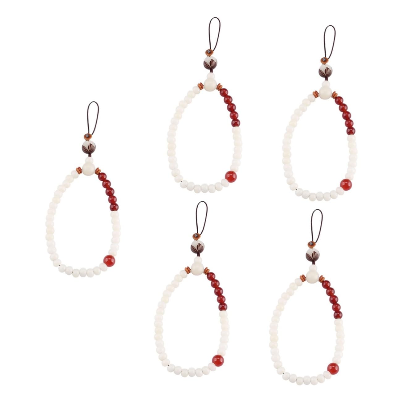 Artibetter 5piezas Cuerda Para Teléfono Móvil De Estilo Lanyard y Resistente Cadena Decorativa Para Llaves y Accesorios Para Amantes Del Diy Creatividad