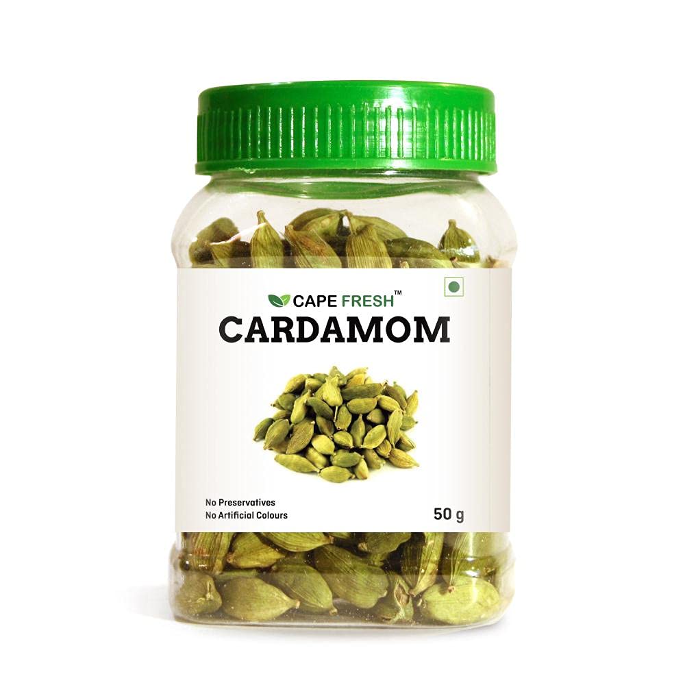 Cardamom | Whole | Natural | Raw | Dried | Spices | From the Hills of Idukki | Elaichi | Elakai 50 g