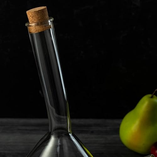 Miniatura 6 de Decantador de vidrio Porron español de 34 onzas, jarra de vino 100% sin plomo para vino tinto, jarra de vino soplado a mano, jarra de vino  regalo