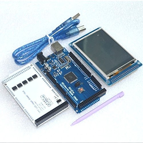 Reland Sun 3.2" TFT LCD Touch + TFT 3.2" Shield + Funduino Mega 2560 ATmega2560-16AU,