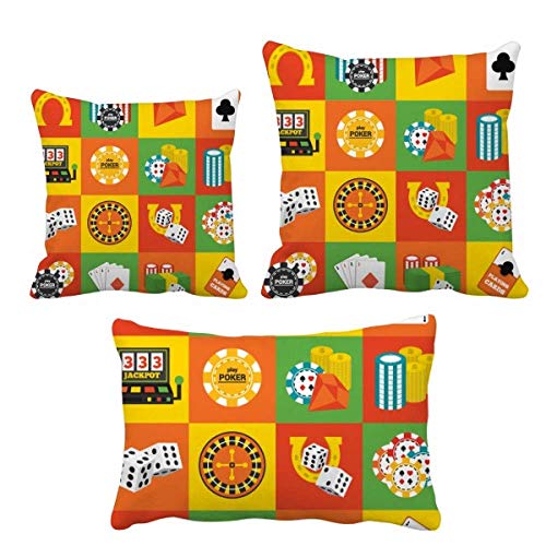 Housse de coussin casino : idée cadeau originale de décoration - 2