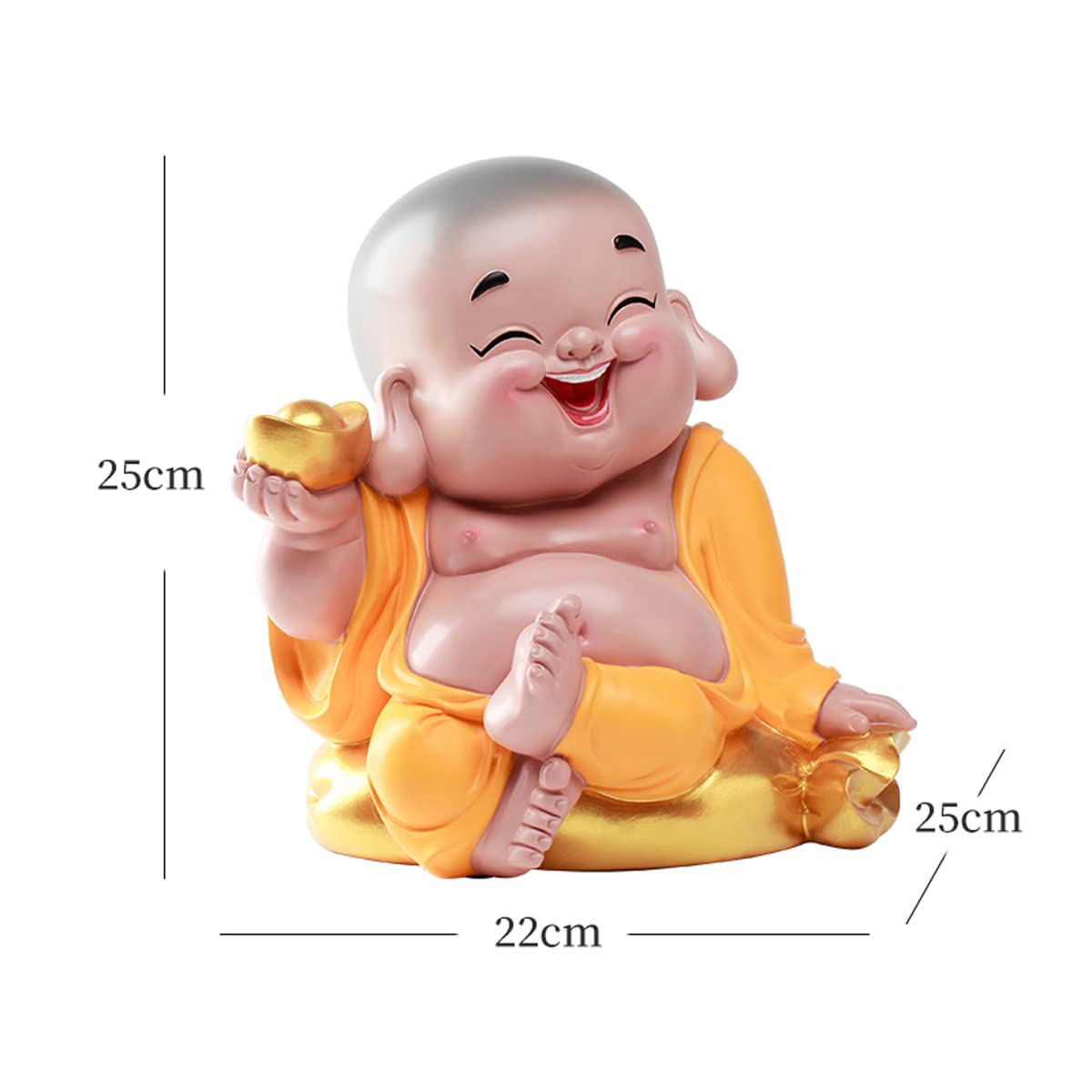 Amazon.co.jp: 仏像 可愛い 七福神 布袋 様 貯金箱 布袋さんの置物