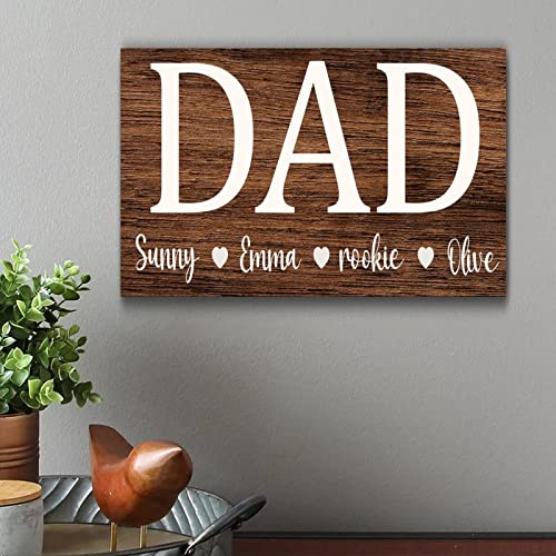Panneau en bois rustique suspendu grand format pour embellir la chambre