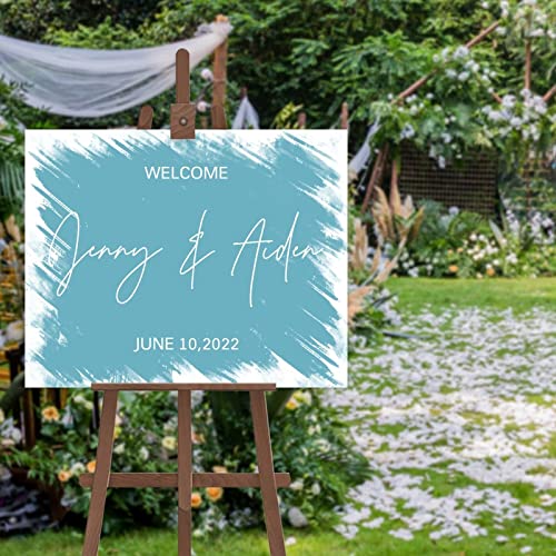 Panneau calligraphie moderne personnalisé solution décoration mariage
