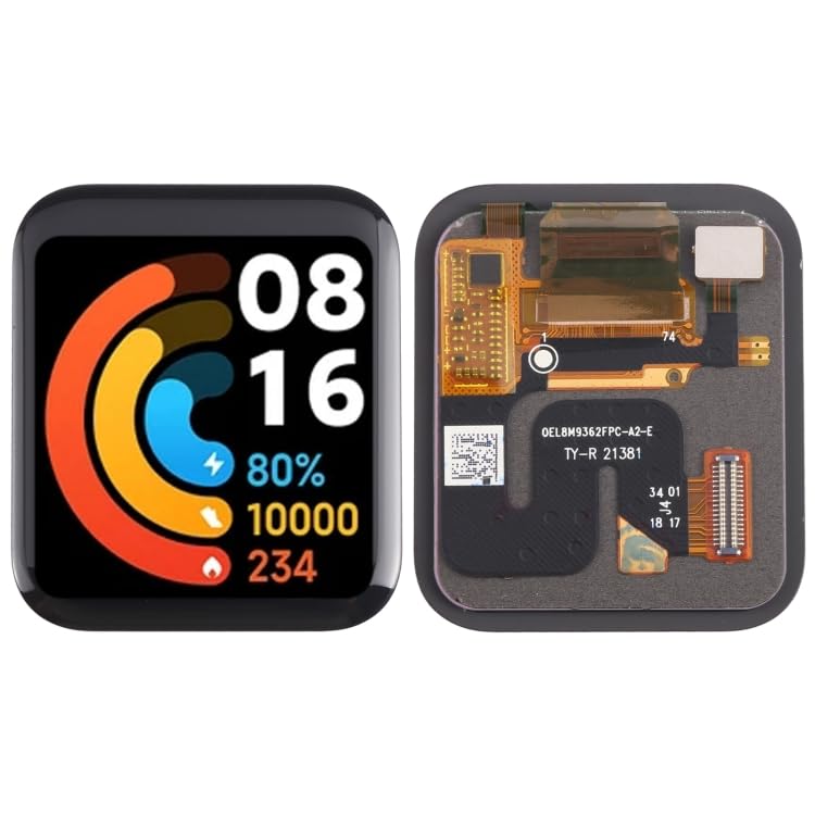 Mira Las Piezas de Repuesto Pantalla LCD y digitalizador Ensamblaje Completo para Xiaomi Redmi Watch 2