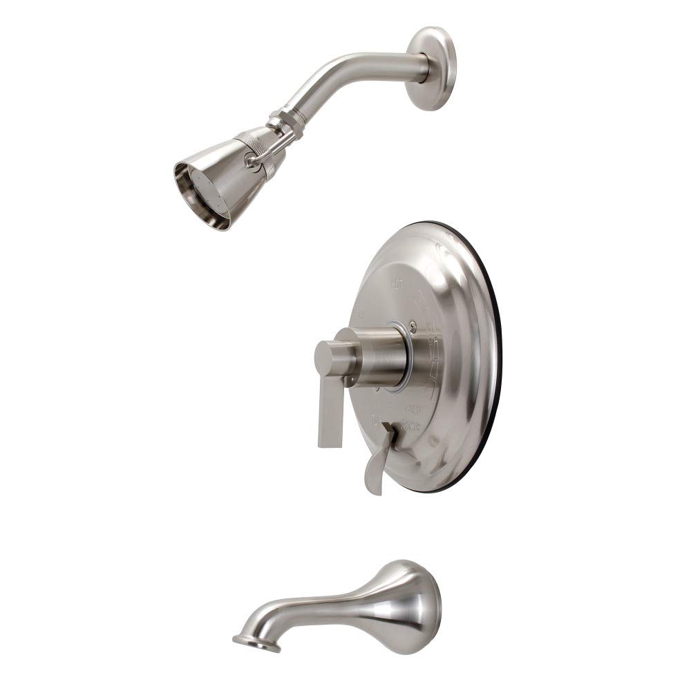 Robinet douche et bain NuvoFusion avec inverseur fluide et poignées ergonomiques
