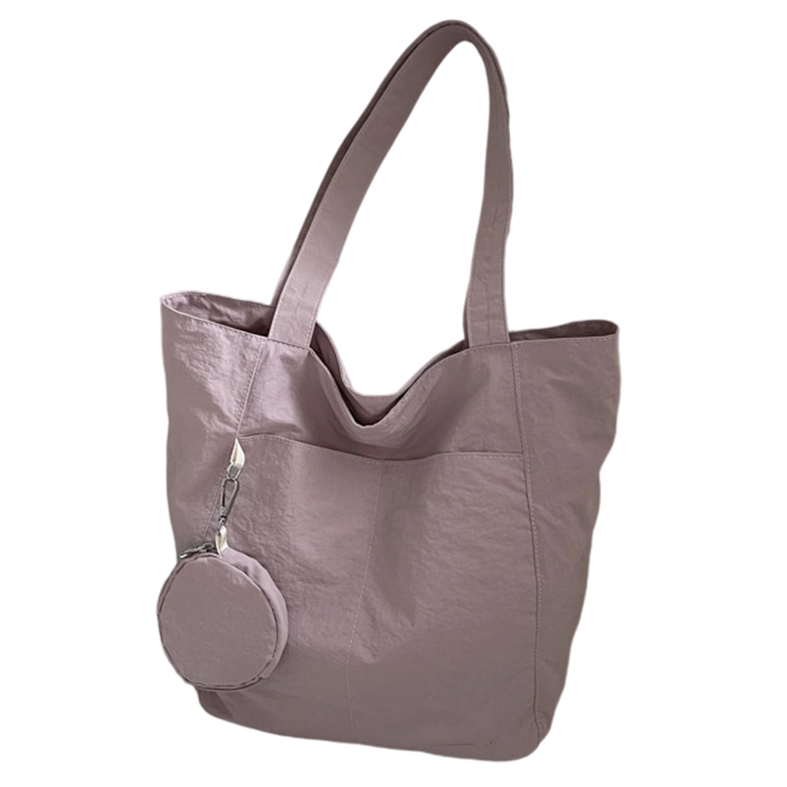 Kalttoy Women's Purple Practical ' S Nylon Shoulder Bag With Spacious Interior Underarm Bags Casual Handbag For Commuting And Travel Lightweight Commuters Bag