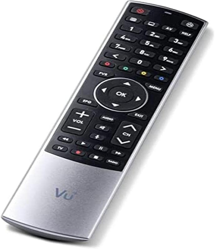 Vu+ VUPLUS Original RCU Bluetooth and IR remote control, silver