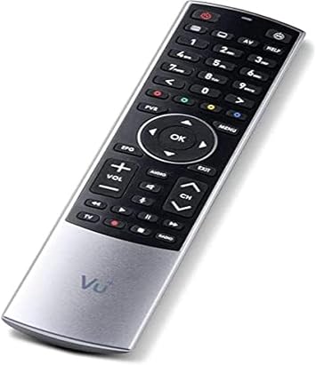 VU+ 8786821 compatible Fernbedienung Bluetooth/IR,black / silver