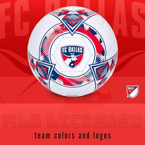 Image of Franklin Sports Official MLS Team Soccer Balls - Official Size 5 Soccer Balls - Regulation Size + Weight Soccer Ball for Kids + Adults - Boys + Girls Soccer Ball - Air Pump Included
