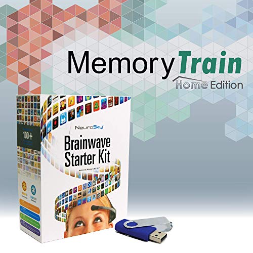 Memory Train Home - 1 Year Subscription for 1 Player. Includes Neurosky MindWave Mobile EEG headset