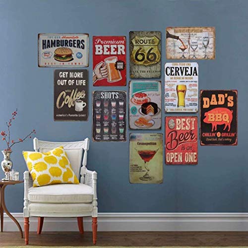 TNND Fire Safety Signs Extinguisher Id Wet Chemical Plaques and Signs Outdoor Aluminum Metal Sign 12X12 Inches