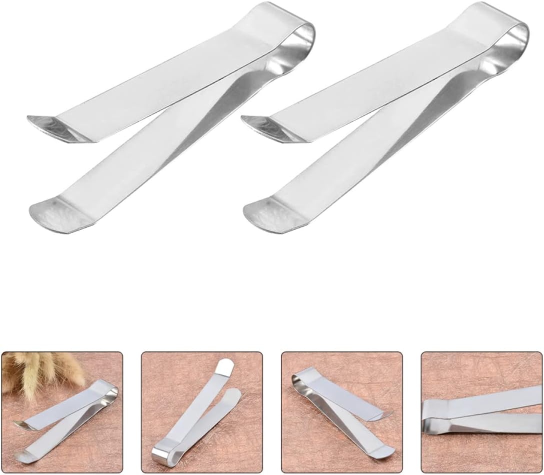 IMIKEYA 20pcs Candle Wick Clip Efficient Candle Extinguishing Tool for Safe Wick Management for Scented