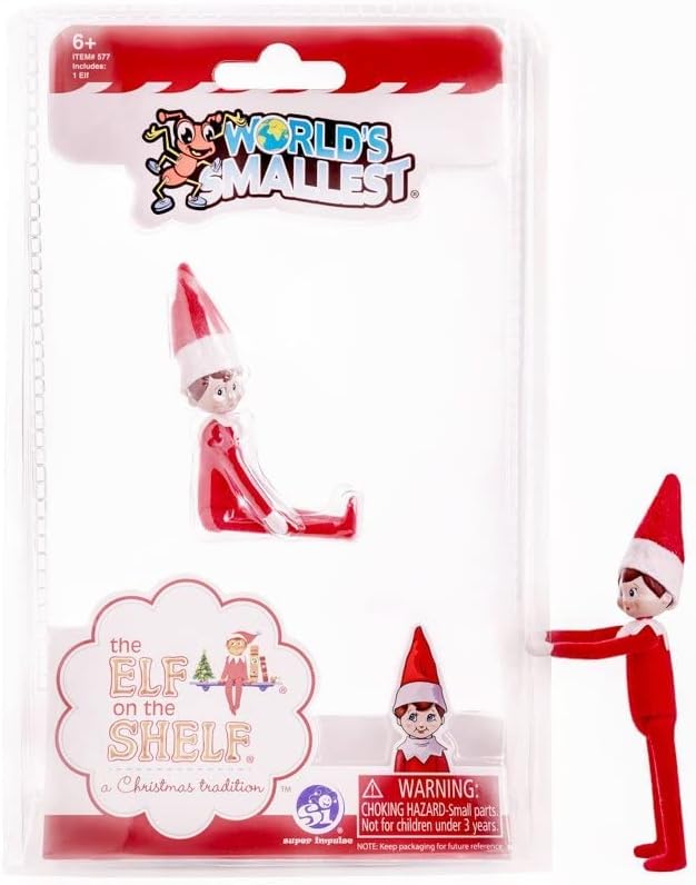 World's Smallest The Elf On The Shelf, Multi : Toys & Games