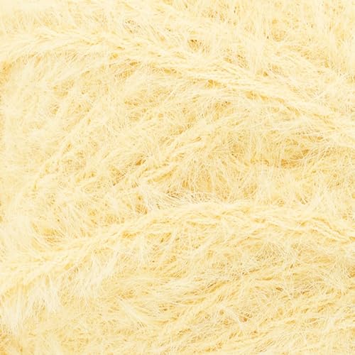 Image of Lion Brand Yarn Feels Like Bliss, Bulky Yarn for Knitting, Buttercup, 1 Pack
