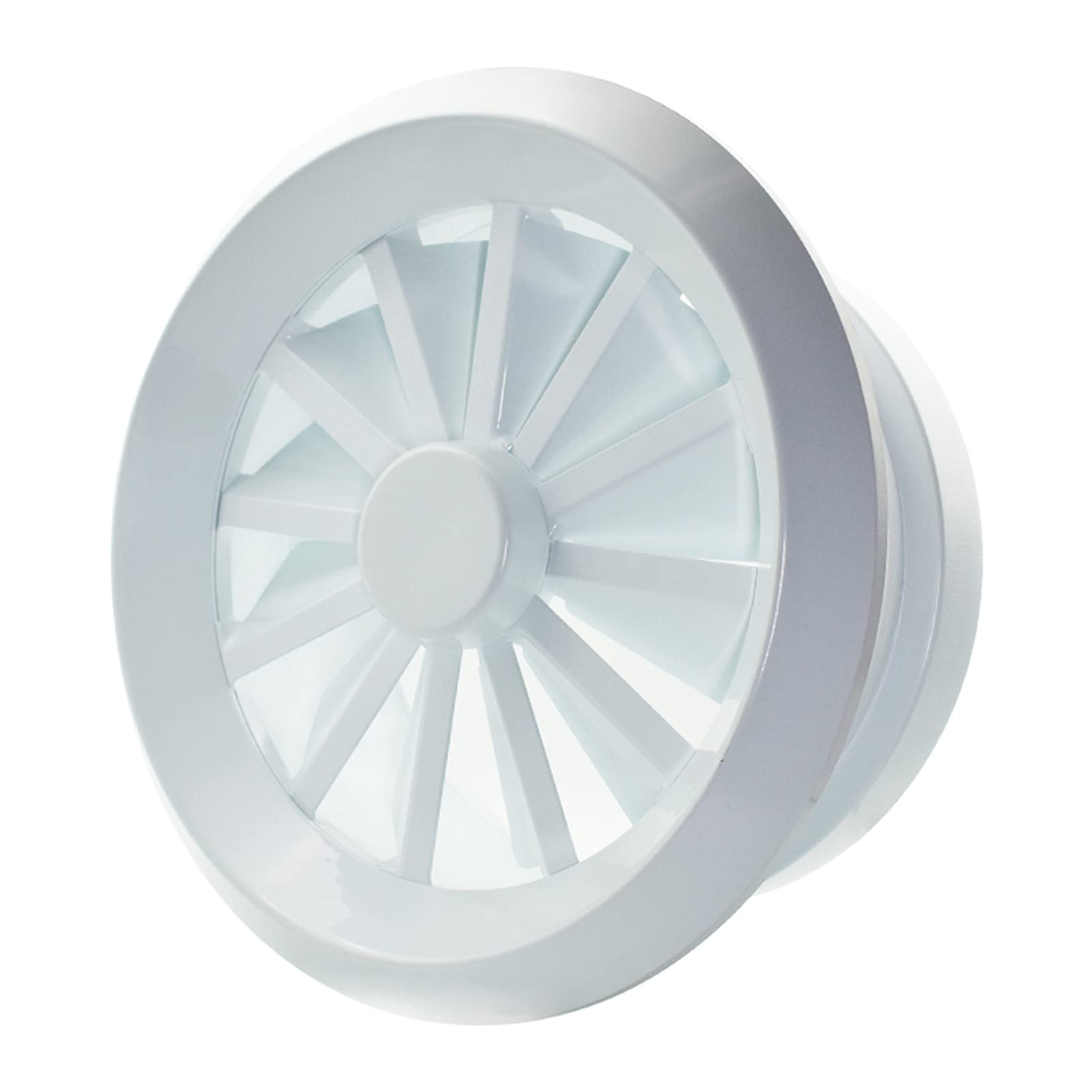 Chapeau de sortie de ventilation reglable contre humidite de douche