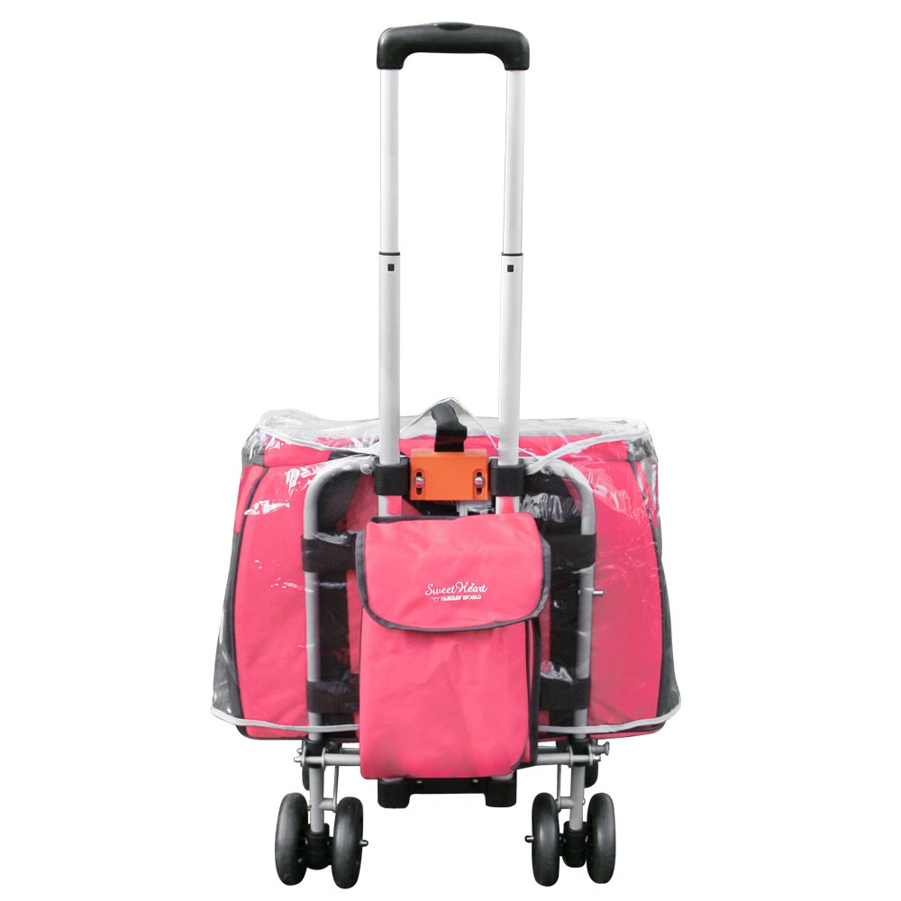 Sweet Heart SH-211RC ペットキャリー 4輪 Amazon.co.jp: Fantasy World SH-211RC Pet Cart Multi-functional