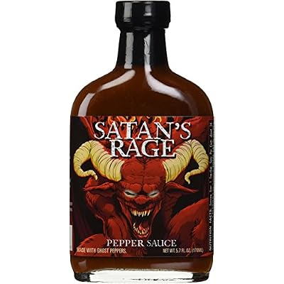 Satan's Rage Ghost Pepper Hot Sauce 5.7oz