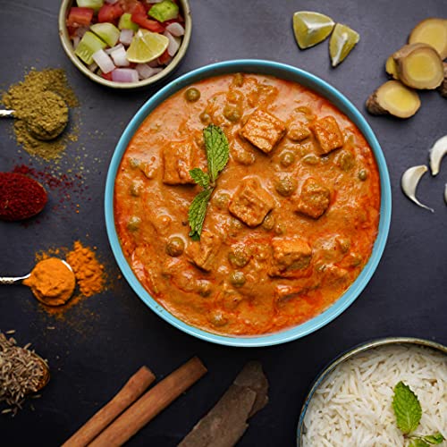 Ashoka Ready To Eat Indian Meals Since 1930, 100% Vegan Matar Paneer (Tofu), All-Natural Traditionally Cooked Indian Food, Plant-Based, Gluten-Free, And No Preservatives, 10 Ounce #TOP7