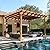 Yardenaler 12x14 FT Wooden Pergola, Cedar Wood Gazebo with Arched Roof, Outdoor Garden Shelter with Stakes Included, Patio, Deck, Backyard, Lawn