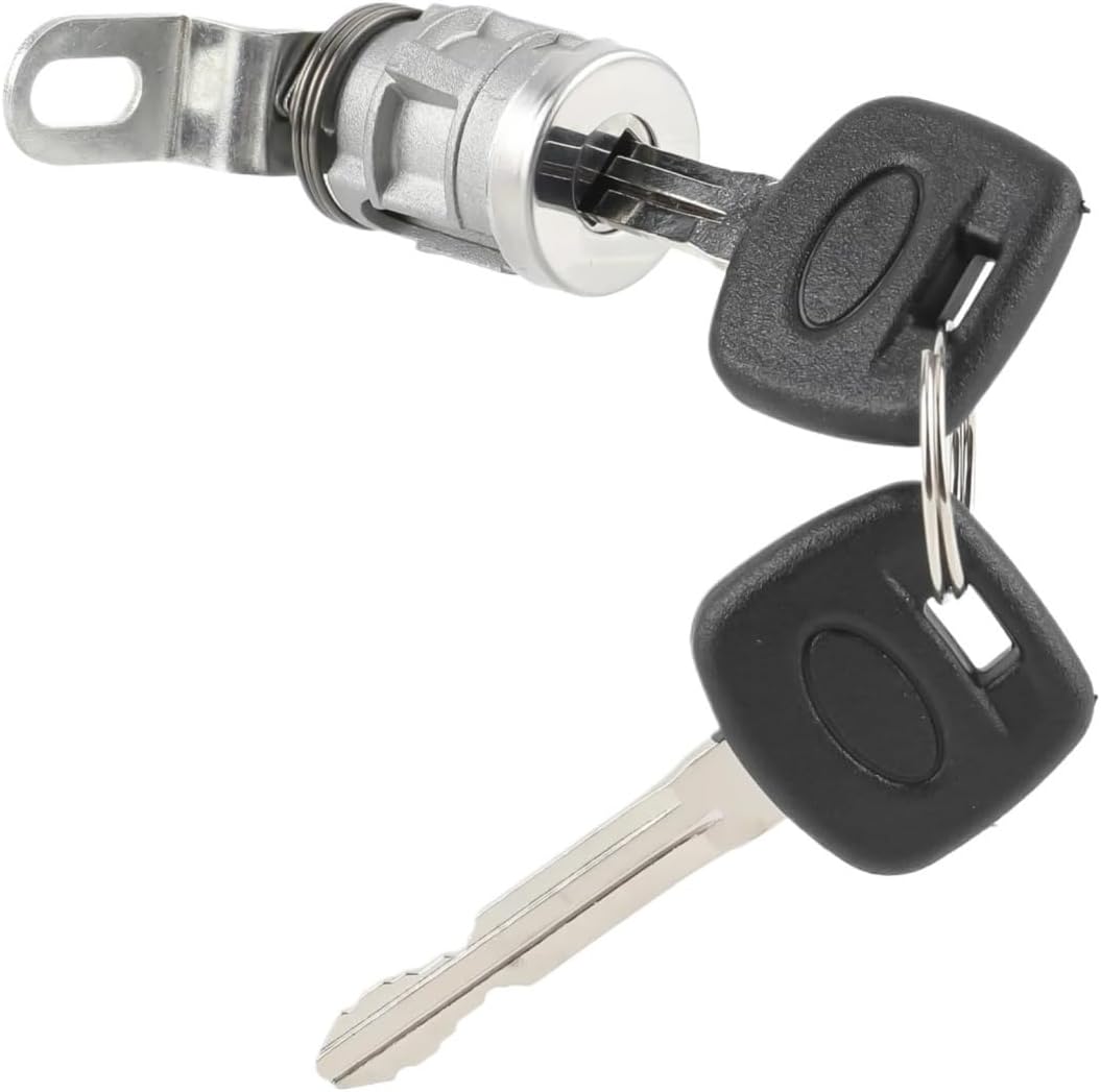 Tailgate Lock Cylinder with 2 Keys for Toyota for Tundra for Tacoma Rear Trunk Door Lock Cylinders Kit 69055-0C030