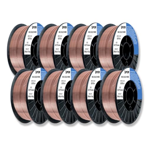 Image of PGN ER70S-6 .023 inch (8 Pack) Solid MIG Welding Wire - 10lb Spool