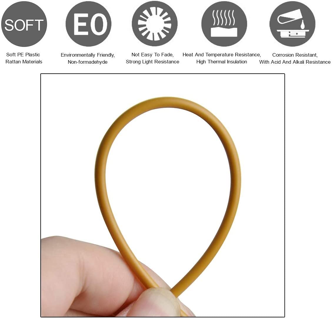 PE-Rattan 3mm - 500g Webmaterial Für Körbe & Möbelreparatur