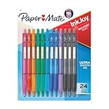 Paper Mate InkJoy 300RT Retractable Ballpoint Pens, Medium Point, 8 Ink Colors, 24 Pack (1945926)