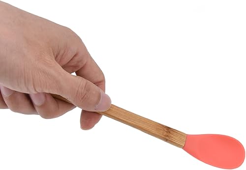 Miniatura 9 de Mejora tu horneado con el juego de 5 herramientas para hornear, no tóxico, duradero e impermeable, herramientas de cocina con mango de bambú para