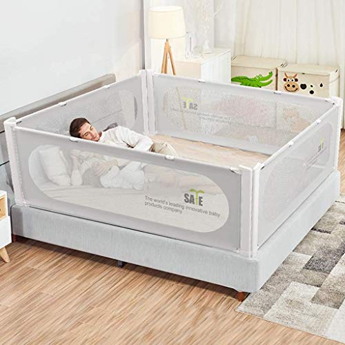 Barandilla de seguridad para niños con bisel anticaídas para cama grande 200 CM 8