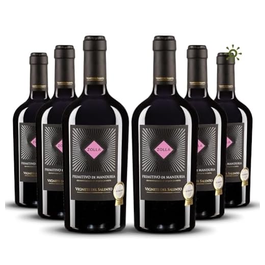 Vigneti del Salento Zolla Primitivo di Manduria 2020 (6 x 0.75 l)