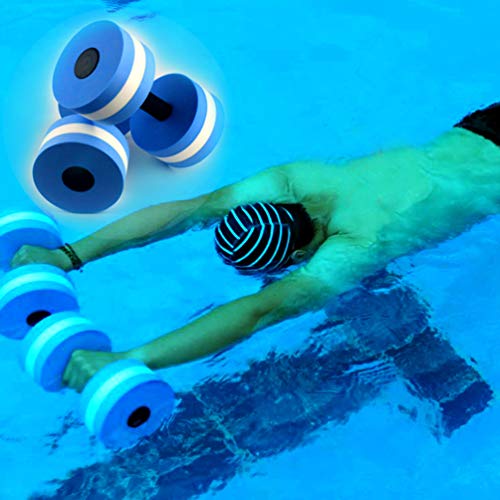 Set de 2 mancuernas de agua para ejercicio acuático miniatura 3