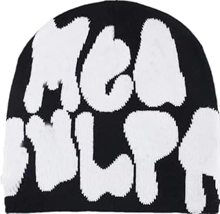 Z-Jeris Women Y2k Accessories Y2k Beanie Hat Slouchy Beanie Knitted Beanies Skull Caps for Women