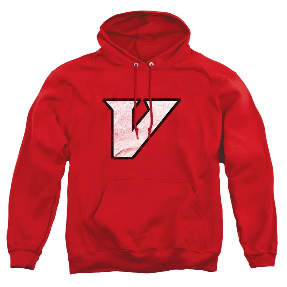 LOGOVISION Official Collegiate Distressed Primary Logo Adult Pullover Hoodie Collection — view 291