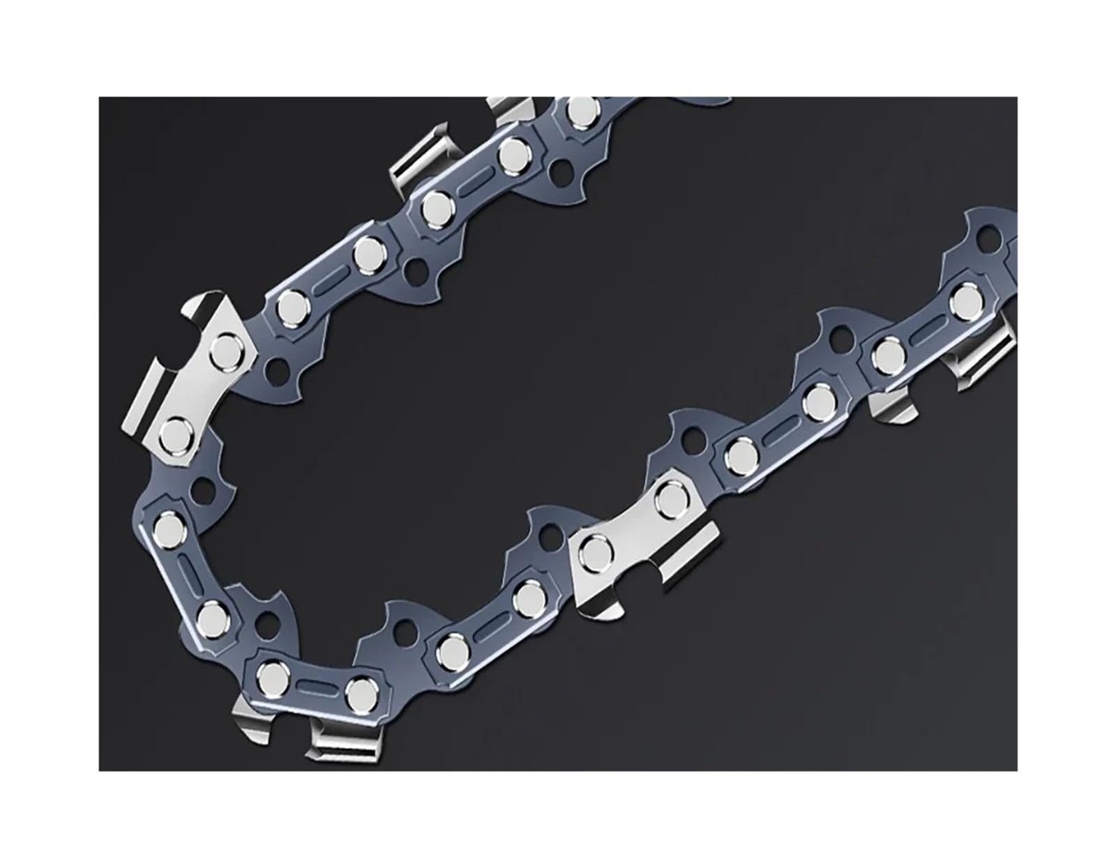 Cadenas para Motosierra, Mini Sierra eléctrica de Calibre 0,050 con Cadena 14 Pulgadas, 3/8 LP, 50 eslabones impulsores(10pcs 14 Inch Chain)