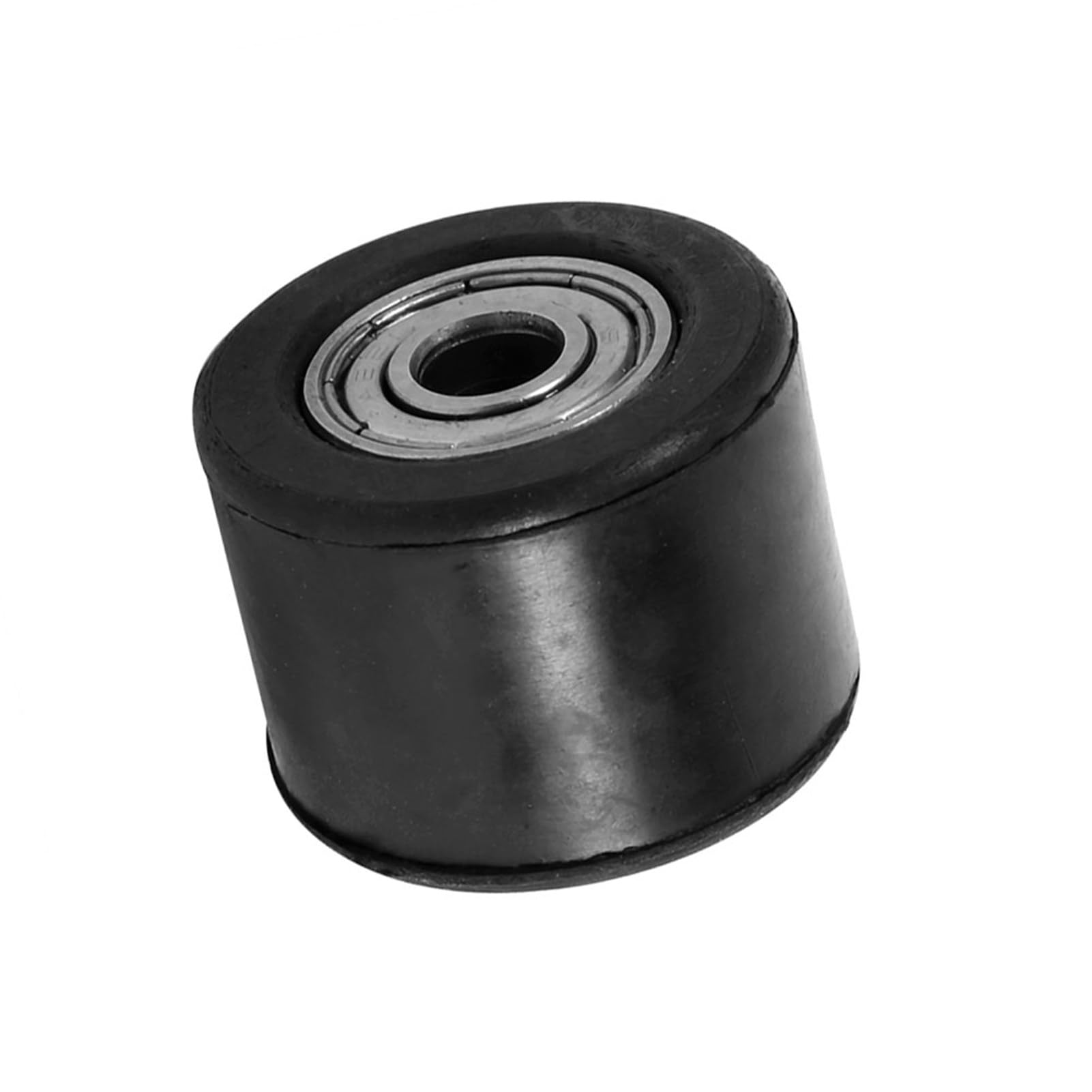 Guía del Tensor del Rodillo de Cadena,8mm Guía de Rueda de Polea Tensora de Rodillo de Cadena de Caucho Hierro,para Motocicleta Mini Bicicleta ATV