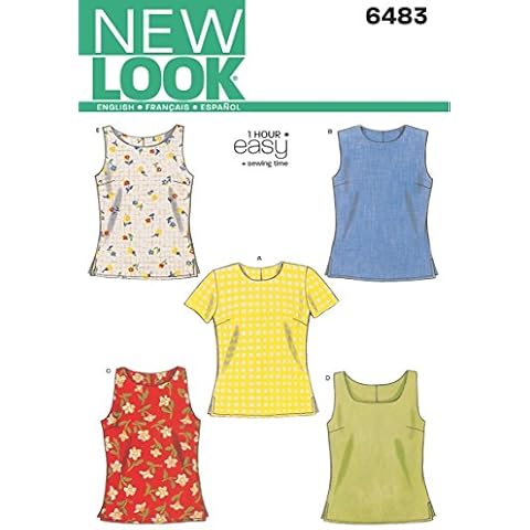 New Look 6483 Easy Misses Tops Pattern Cover