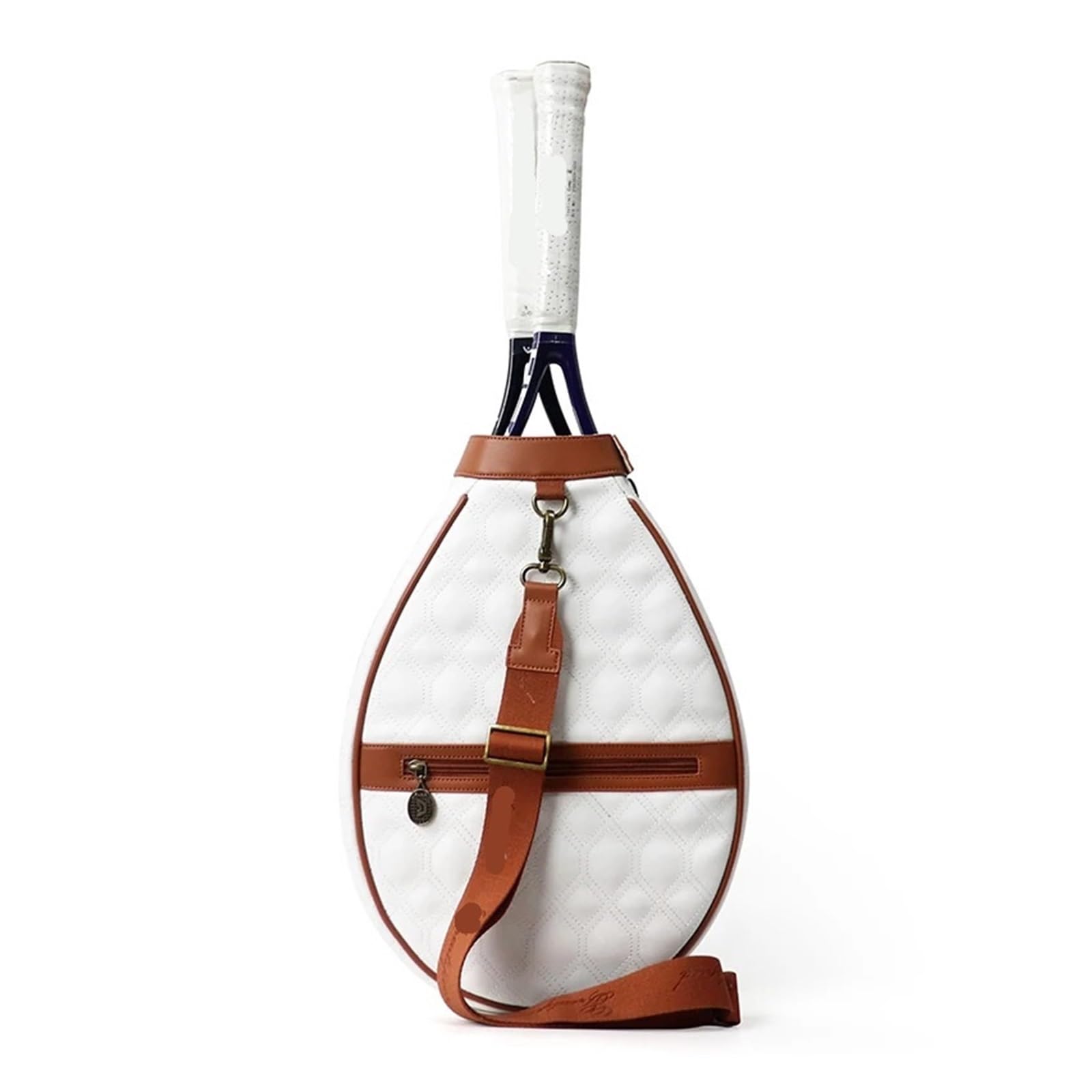 Mochila Tenis Bolsa for Raqueta De Tenis, Raquetas De Bádminton Y Squash, Bolsos De Hombro Deportivos for Jóvenes, Tenis Portátiles De PU