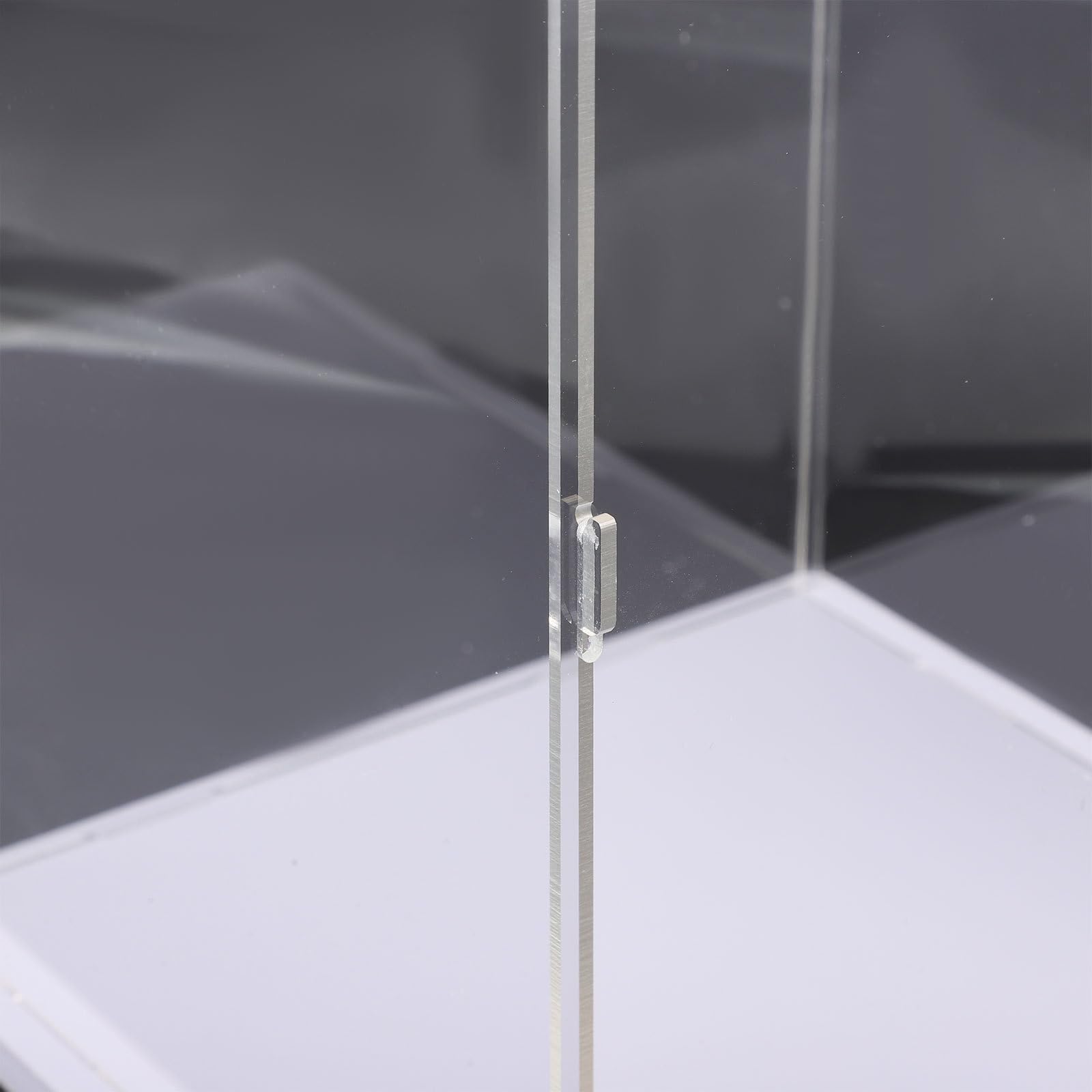 BESTOYARD Design Transparente oder Schützendem und Oberfläche für Zuhause für Acryl Vitrine mit Glatter zur Übersichtlichen Aufbewahrung Figuren Geschäft