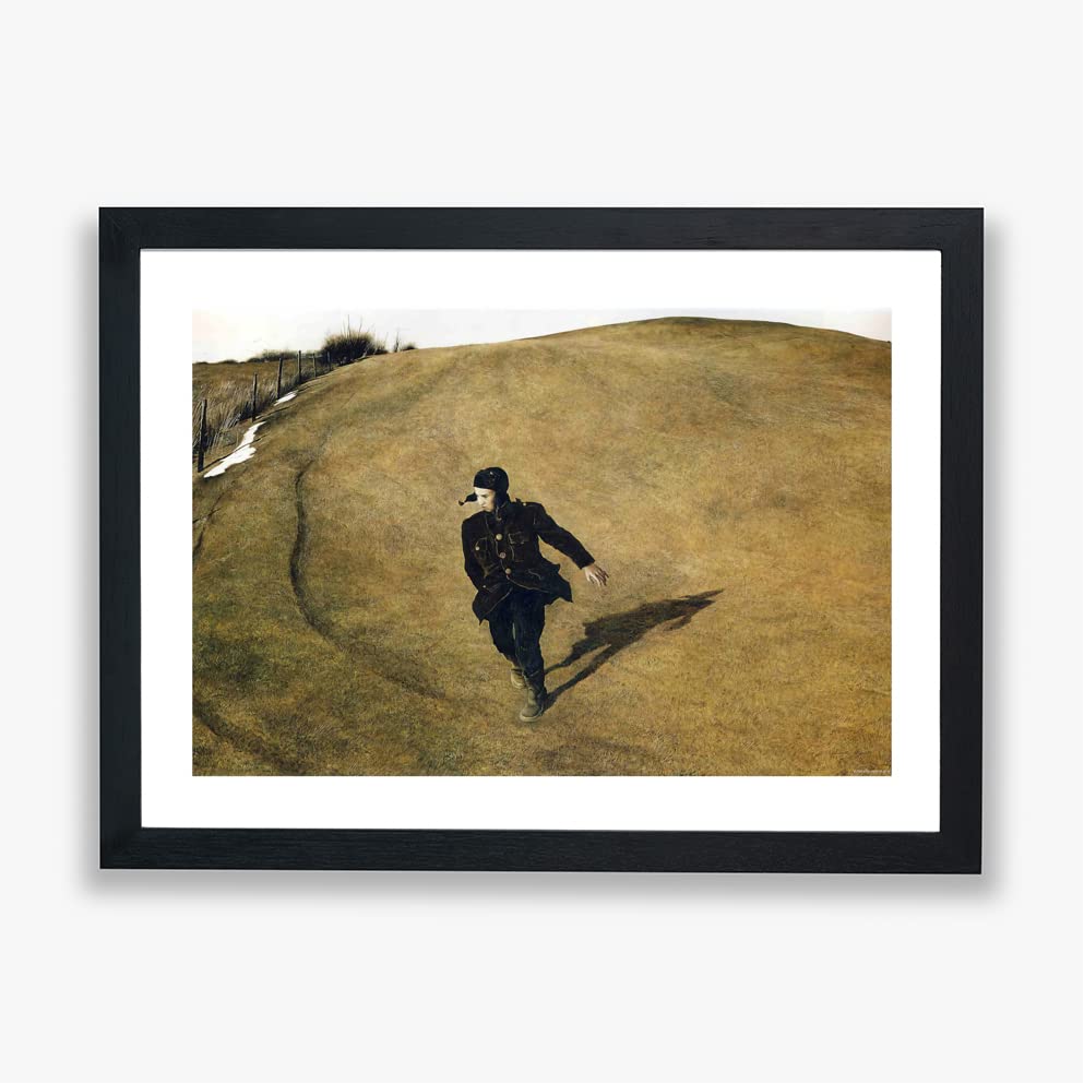 Impression encadree Andrew Wyeth Winter pour une atmosphere poetique chez soi